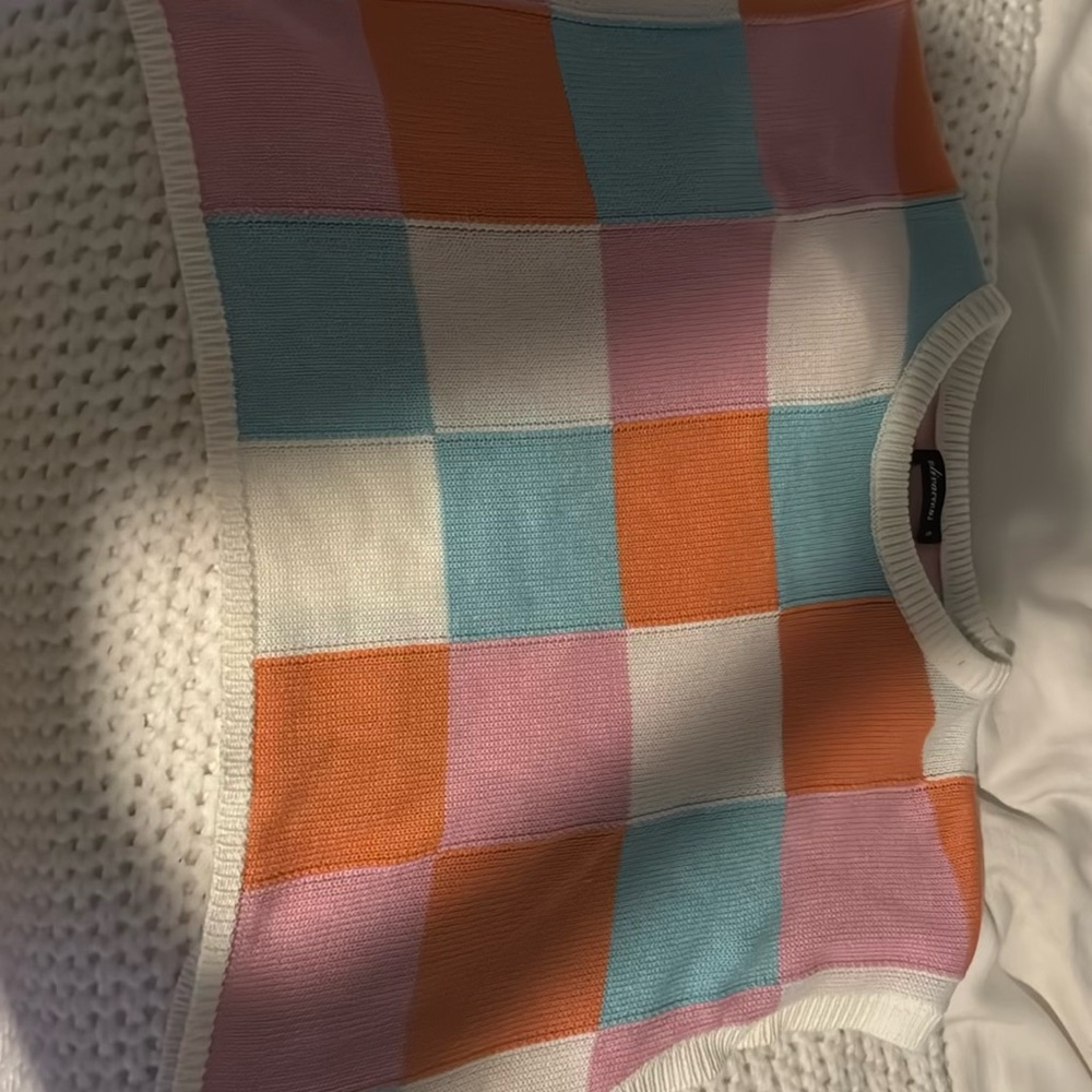 Multi colored top